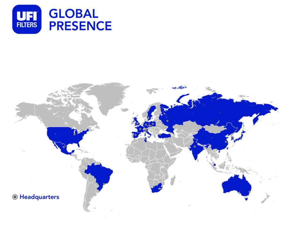 UFI Filters WW presence